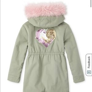 The Children’s Place Unicorn Parka